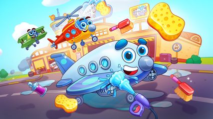 Screenshot 1: Airplane wash