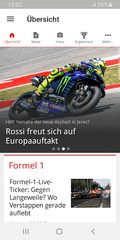 Screenshot 1: Motorsport-Total.com