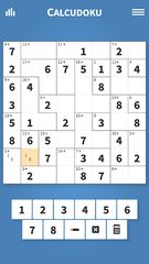 Screenshot 1: Calcudoku · Math Logic Puzzles