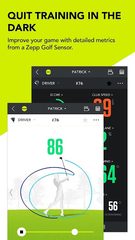 Screenshot 1: Zepp Golf Swing Analyzer
