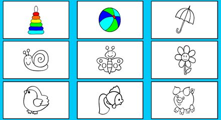 Screenshot 3: Coloring book - Learn coloring and drawing
