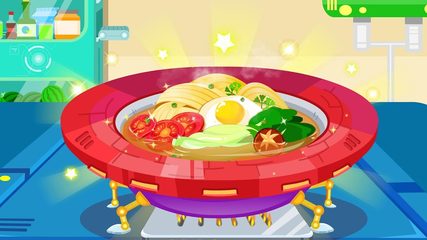 Screenshot 3: Little Panda's Space Kitchen