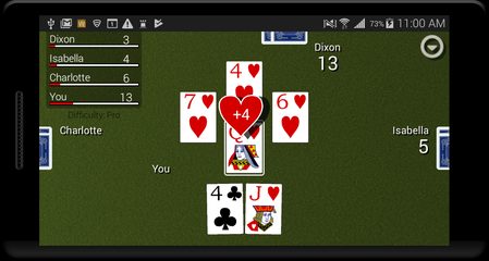 Screenshot 5: Hearts Card Classic