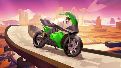 Screenshot 1: Gravity Rider Zero