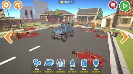 Screenshot 2: Zombie Crush Driver: Survive the apocalypse