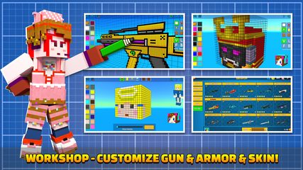 Screenshot 7: Cops N Robbers:Pixel Craft Gun