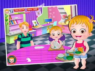 Screenshot 3: Baby Hazel Science Fair