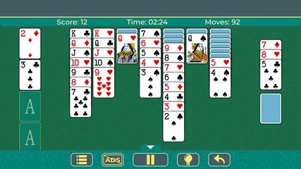 Screenshot 7: Solitaire Klondike classic.