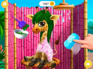Screenshot 10: Baby Jungle Animal Hair Salon