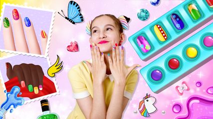 Screenshot 1: Nail Salon: Manicure and Nail art games for girls