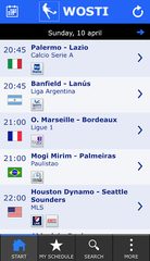 Screenshot 2: WOSTI Sports TV Guide