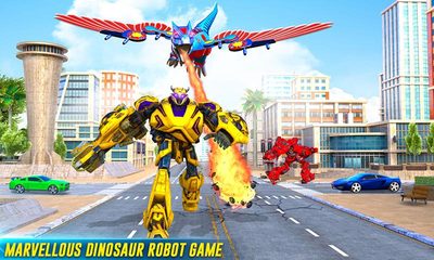 Screenshot 4: Dino Transform Robot Car Game