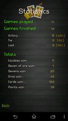 Screenshot 6: Escoba / Broom cards game