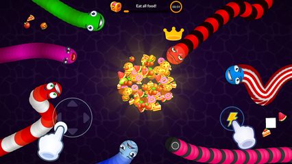 Screenshot 12: Snake vs Worms: Fun .io Zone
