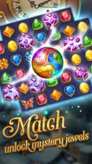 Screenshot 1: Jewel Mystery - Match 3 Story