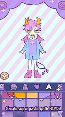 Screenshot 2: BatDoll Dress up cute boy game