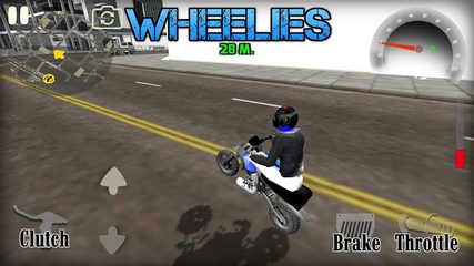 Screenshot 9: Wheelie King 4: Moto Challenge