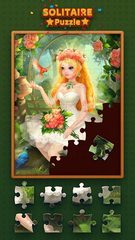 Screenshot 1: Solitaire Jigsaw kingdom