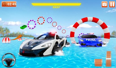 Screenshot 5: Beach Water Surfer Police Game