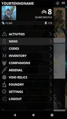 Screenshot 1: Warframe Companion