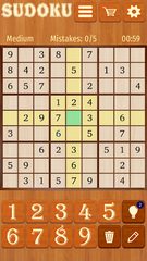 Screenshot 1: Sudoku classic puzzle game