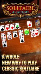 Screenshot 1: Solitaire Academy