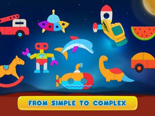 Screenshot 23: Cosmo Shapes Puzzles for kids