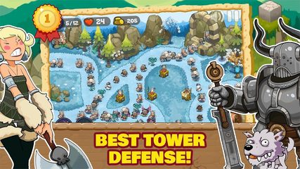 Screenshot 2: Tower Defense Realm King Hero