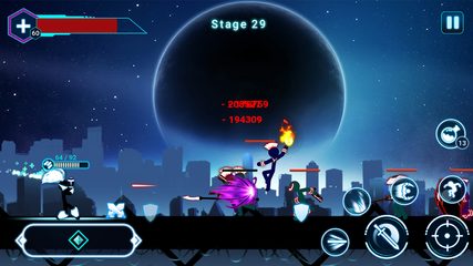 Screenshot 5: Stickman Ghost 2: Ninja Games