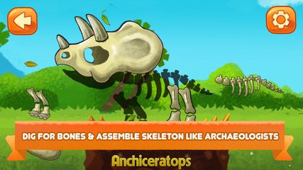 Screenshot 1: Vkids Dinosaurs: Jurassic World