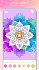 Screenshot 2: Color by Number – Mandala Book