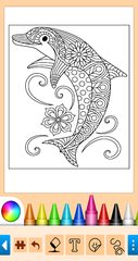 Screenshot 4: Coloring for girls and women