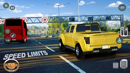 Screenshot 2: Modern Car Driving School Game