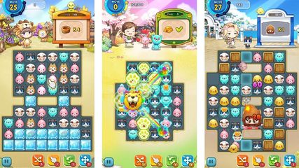 Screenshot 1: Everytown Sweet: Match 3 Puzzl