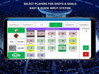 Screenshot 2: iTrackHockey: Stats/Timekeeper