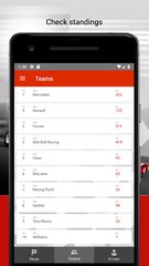 Screenshot 4: Formula 2021 Calendar & Standings