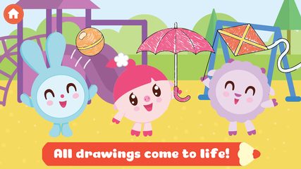 Screenshot 2: BabyRiki: Kids Coloring Game!