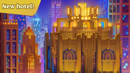 Screenshot 1: Grand Hotel Mania: Hotel game