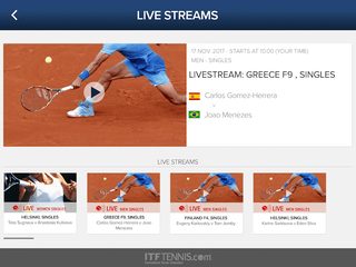 Screenshot 10: ITF Live Scores
