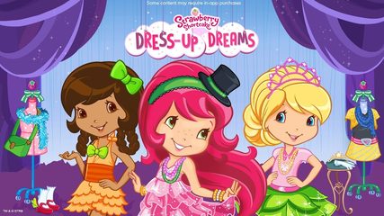 Screenshot 1: Strawberry Shortcake Dress Up