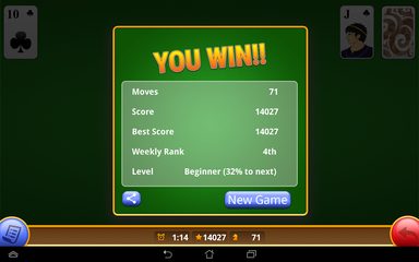 Screenshot 6: Classic Pyramid Solitaire Free