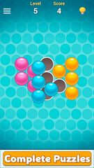 Screenshot 2: Bubble Tangram - puzzle game