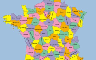 Screenshot 4: France Departments Map Puzzle