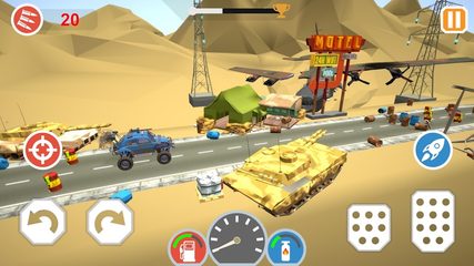 Screenshot 3: Zombie Crush Driver: Survive the apocalypse
