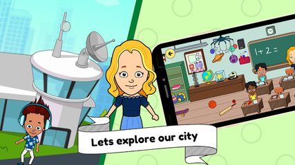 Screenshot 1: My Tizi City - Town Games