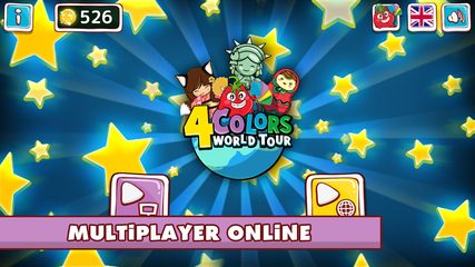 Screenshot 1: Four Colors World Tour