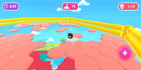 Screenshot 3: Fall.io - Race of Dino