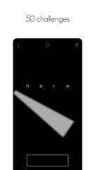 Screenshot 4: here - a puzzle game