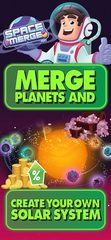 Screenshot 3: Space Merge: Cosmic Idle Game