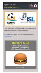 Screenshot 1: DIGITAL GUESTCARD by ProCup